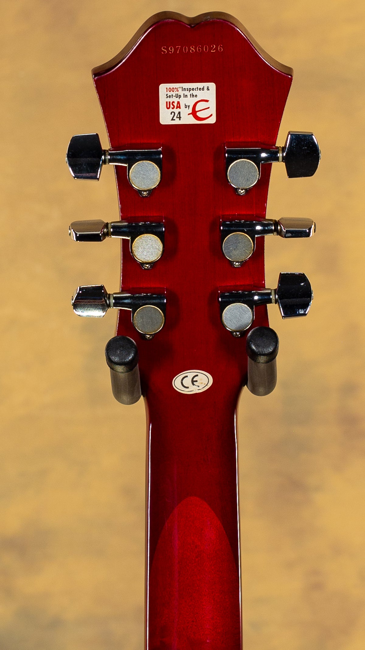 1997 Epiphone Dot ES-335 Cherry w/ Hardshell Case