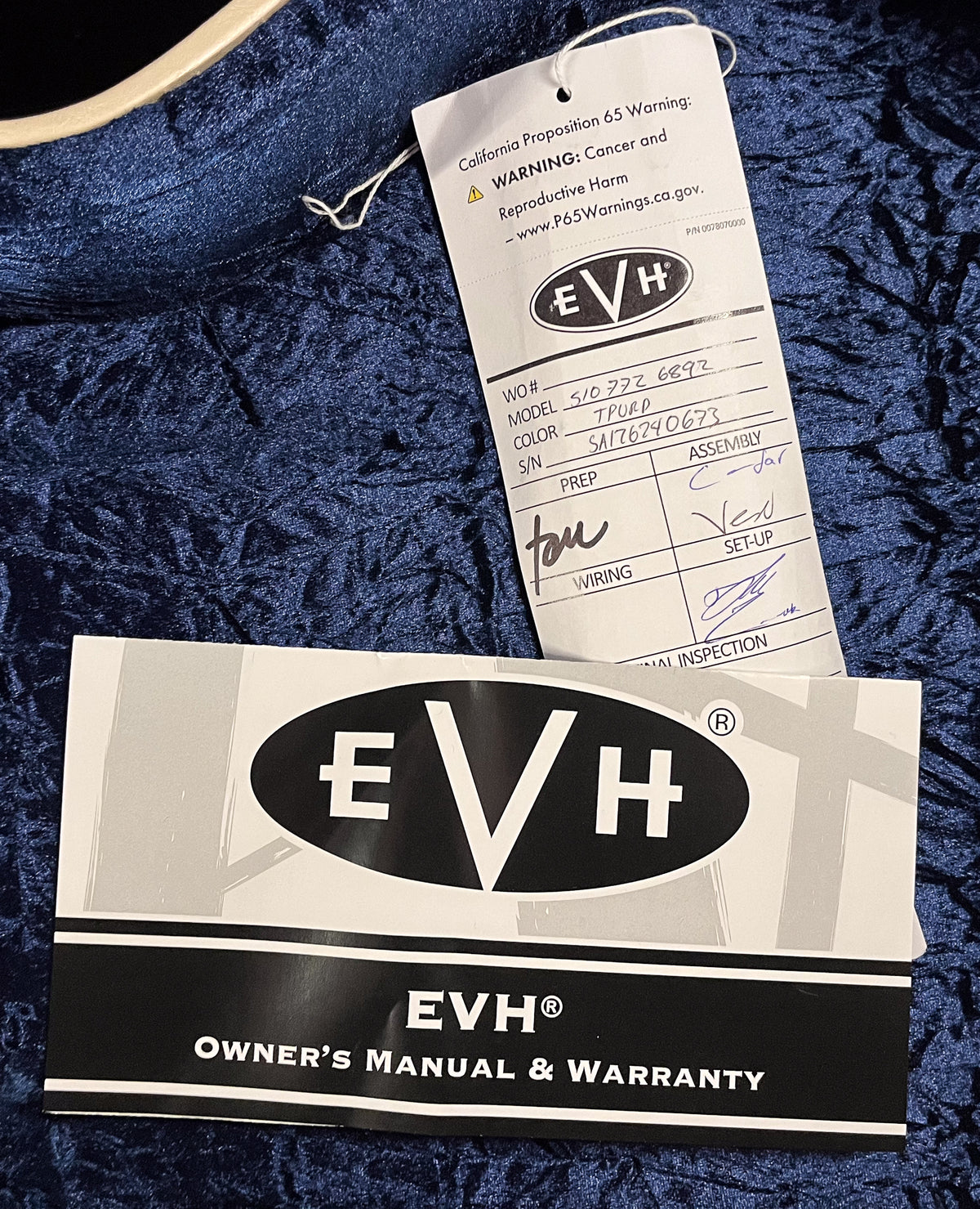 EVH SA-126 Special, QM, Transparent Purple (673)