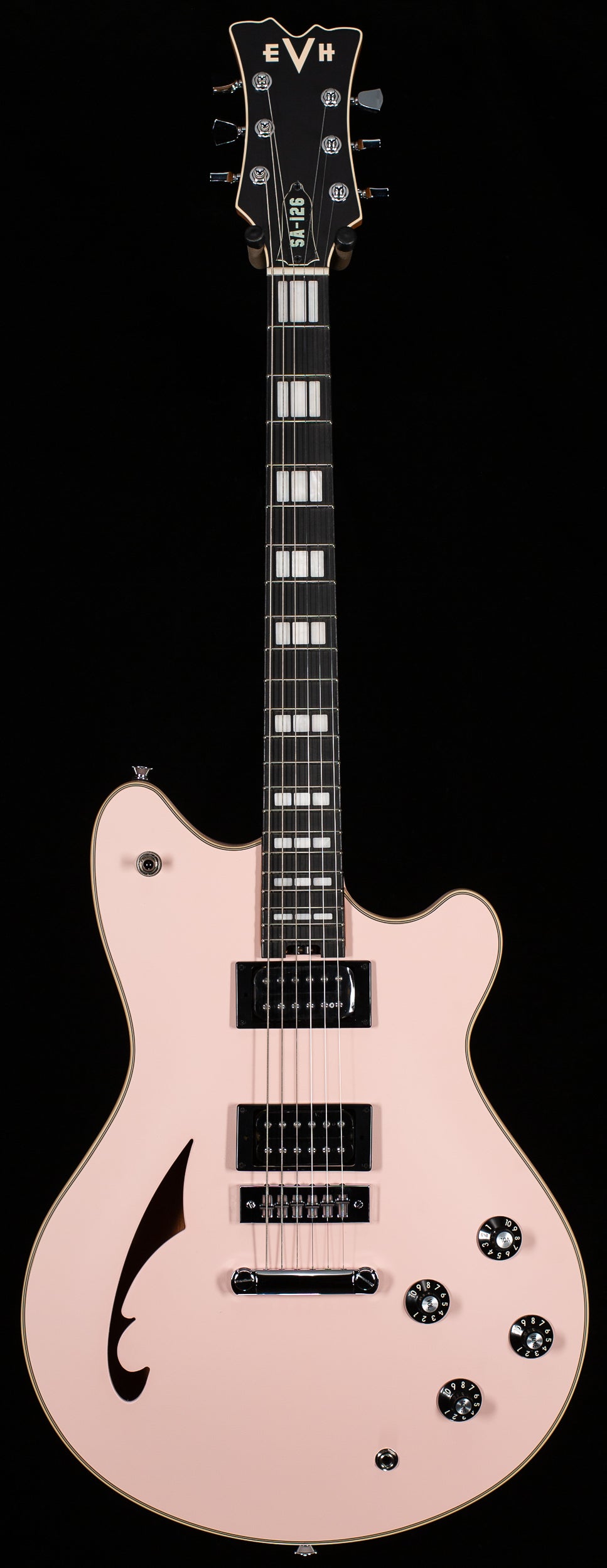 EVH Limited Edition SA-126 Special, Ebony Fingerboard, Satin Shell Pink (449)