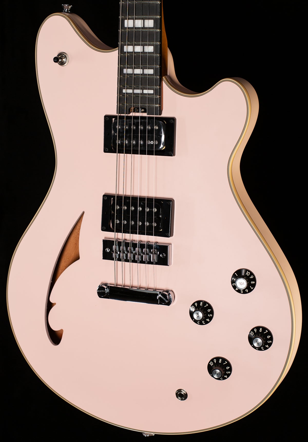 EVH Limited Edition SA-126 Special, Ebony Fingerboard, Satin Shell Pink (449)