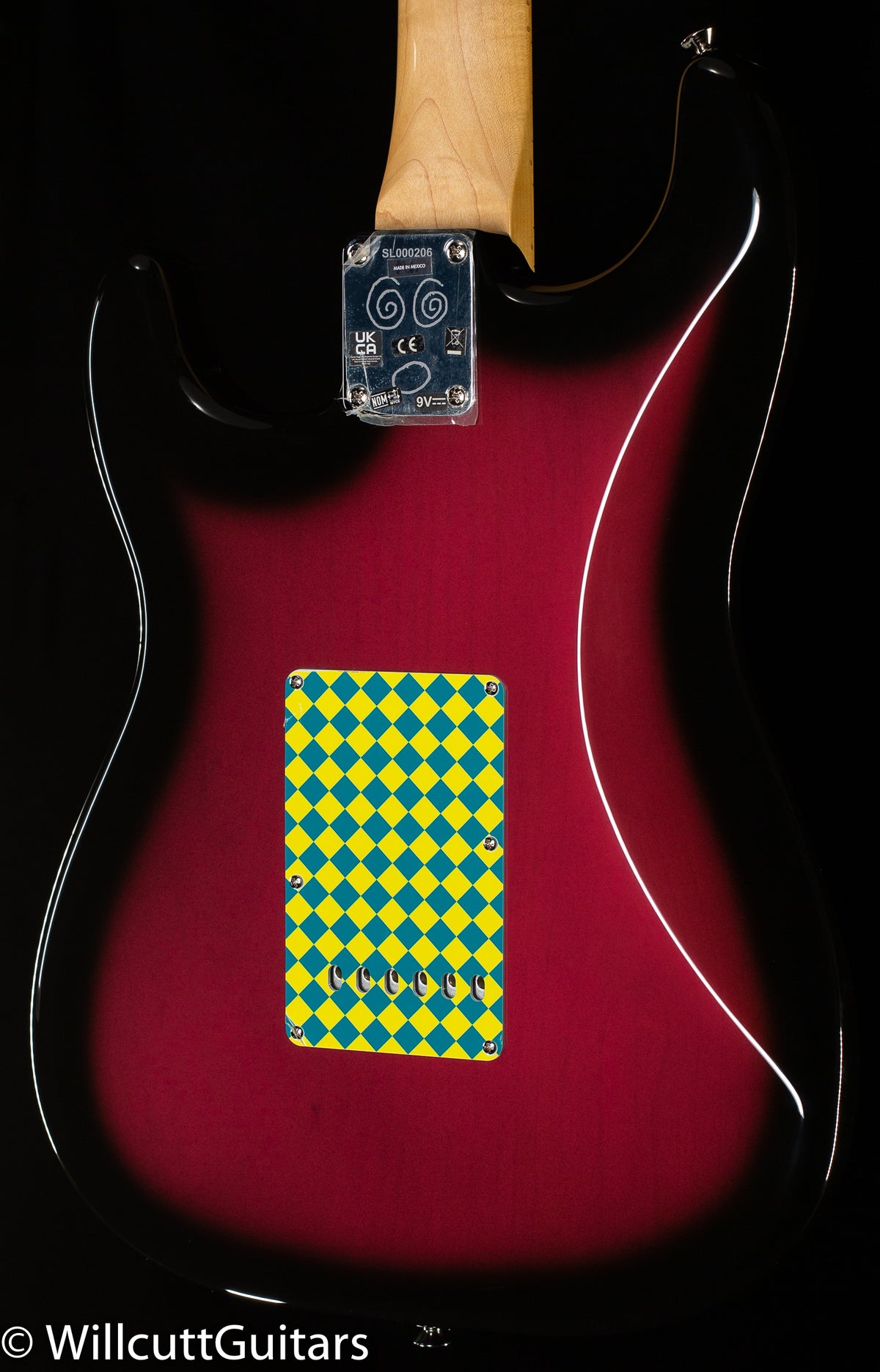 Fender Steve Lacy People Pleaser Stratocaster Maple Fingerboard Chaos Burst (206)