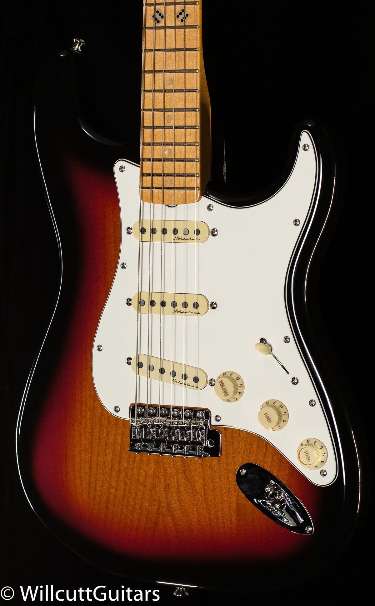 Fender Steve Lacy People Pleaser Stratocaster Maple Fingerboard Chaos Burst (285)