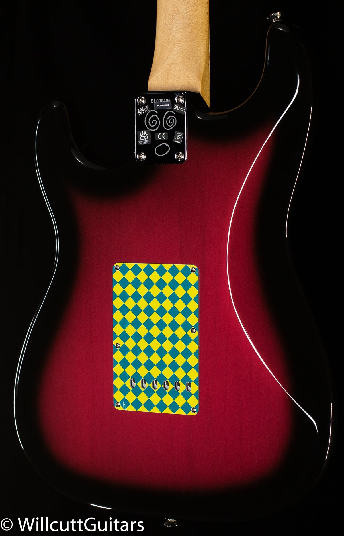 Fender Steve Lacy People Pleaser Stratocaster Maple Fingerboard Chaos Burst (405)