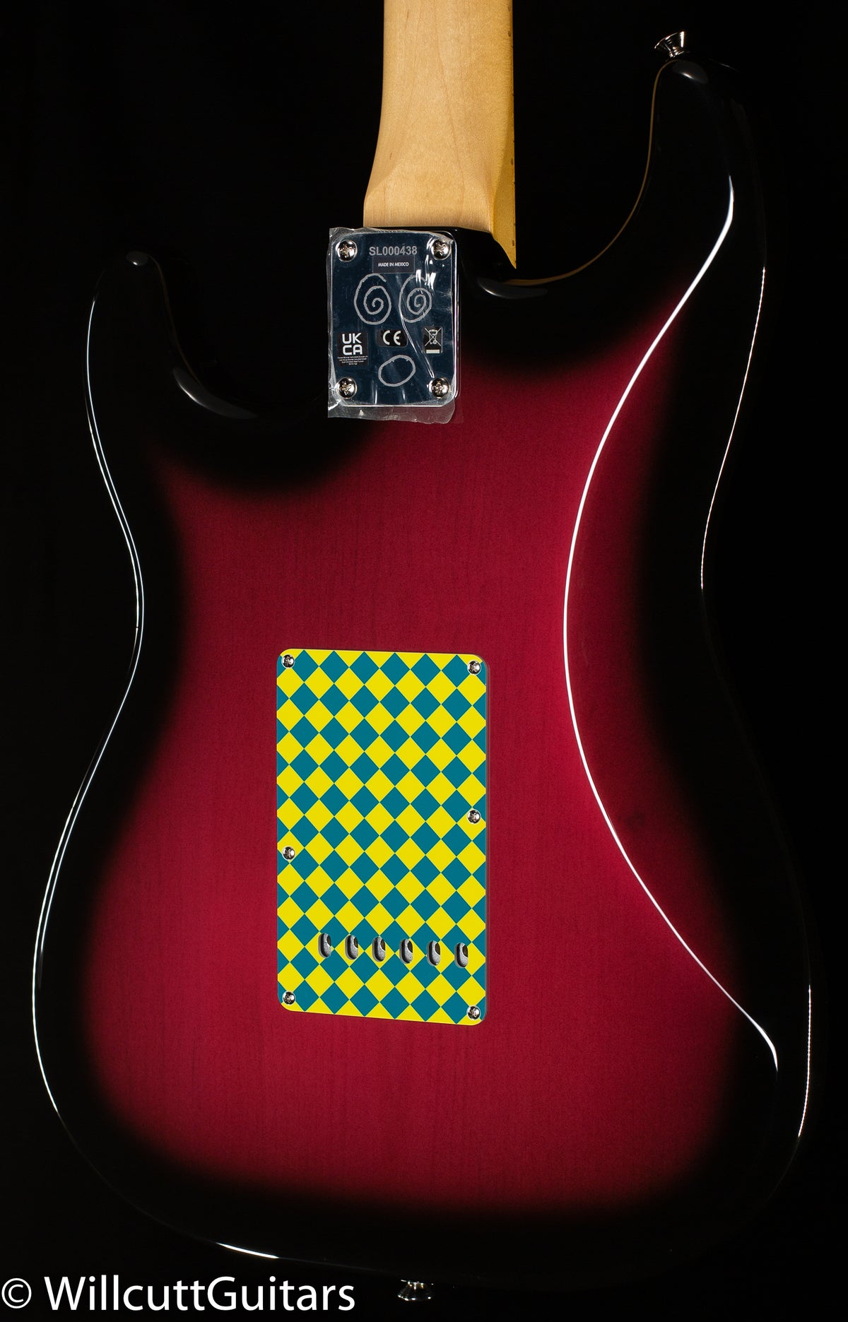 Fender Steve Lacy People Pleaser Stratocaster Maple Fingerboard Chaos Burst (438)