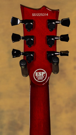 2012 ESP Eclipse II Quilted Maple See Thru Black Cherry