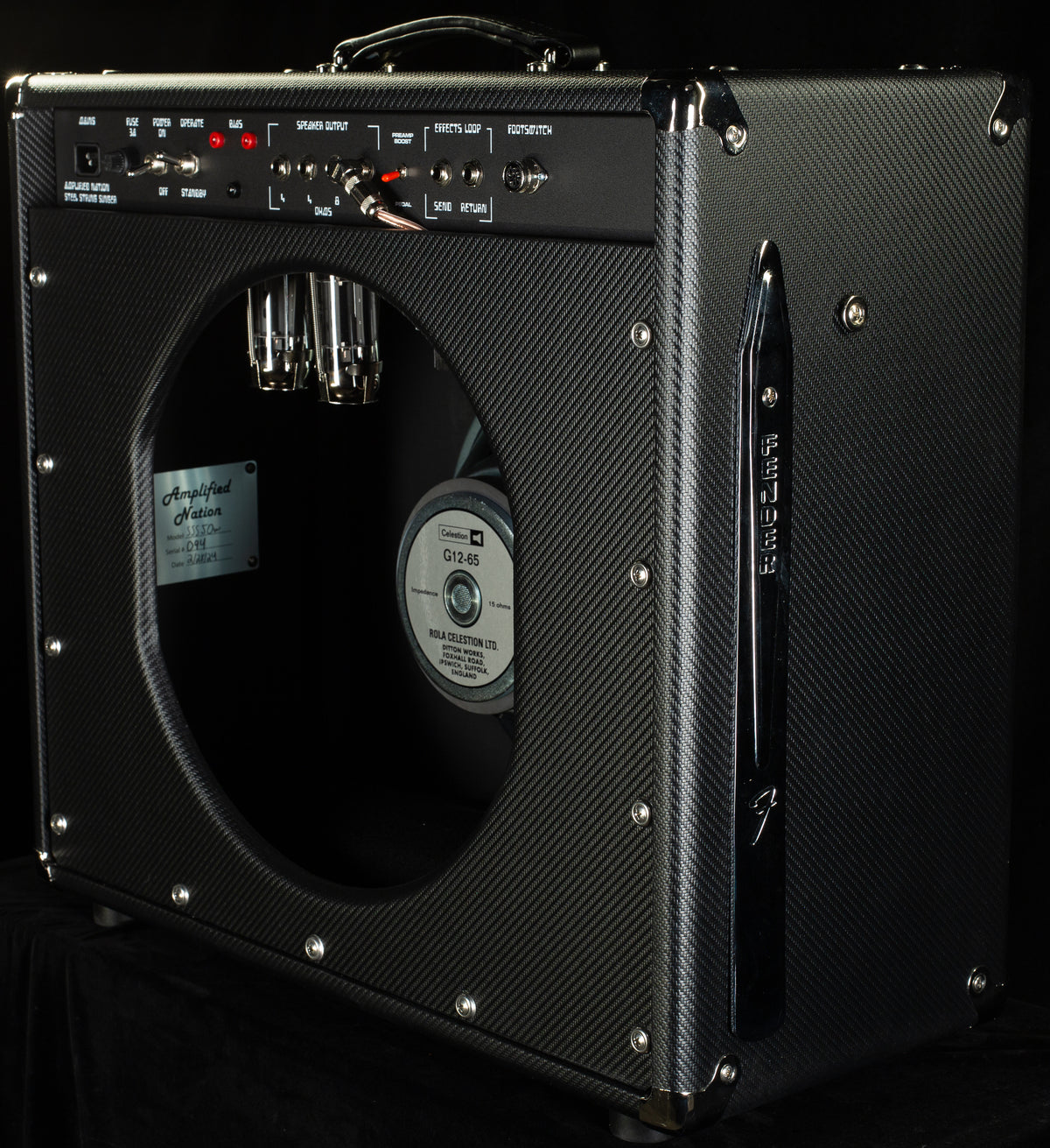 Amplified Nation Steel String Singer 50W Combo Carbon Fiber/Sparkle (094)