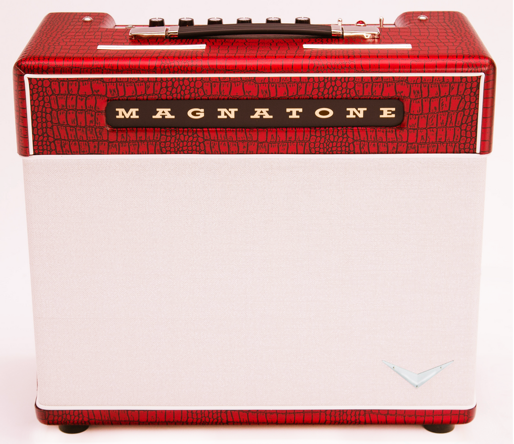 Magnatone Super 15, 1x12 Combo Red Croc - Willcutt Guitars