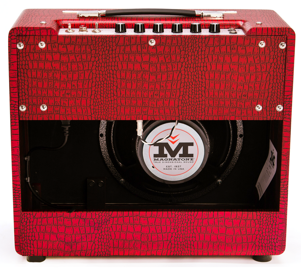 Magnatone Super 15, 1x12 Combo Red Croc