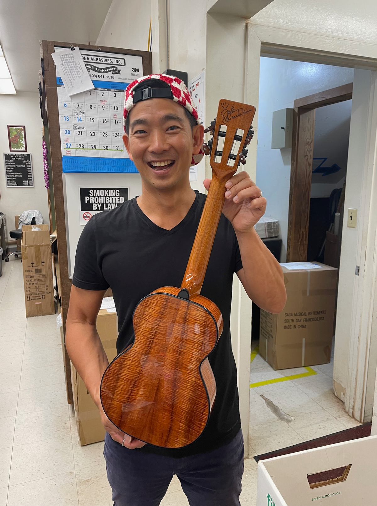 Kamaka Tenor 4 Jake Blue Edition Signed (244)