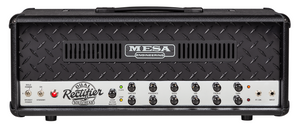 Mesa Boogie Dual Rectifier 90s 2-Channel Black Bronco Black Diamond Plate (652)