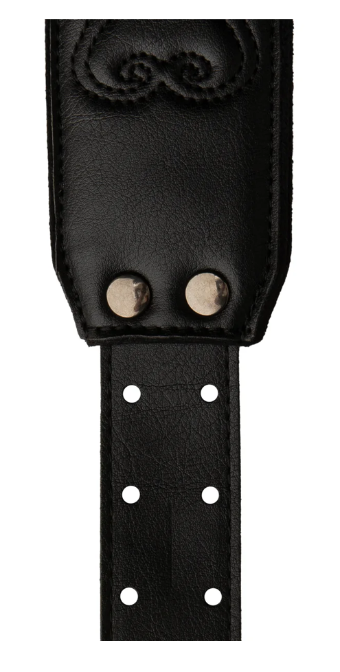 PRS 2.4&quot; Padded Guitar Strap w/RAS, Custom Leather (Faux) Birds