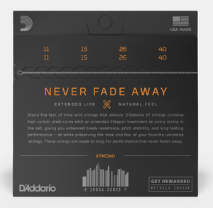D'Addario XTM1140 Mandolin Set, Phosphor Bronze