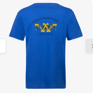 Willcutt Guitars Full Color T-Shirt Electric Blue