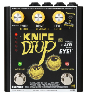 Eventide Knife Drop™ Fuzz Synth Pedal