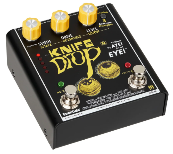 Eventide Knife Drop™ Fuzz Synth Pedal