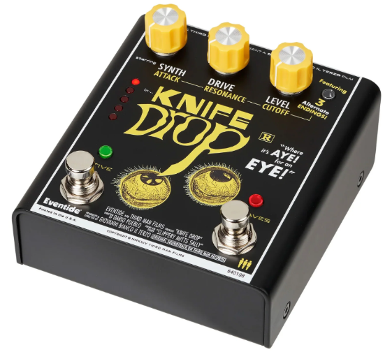 Eventide Knife Drop™ Fuzz Synth Pedal