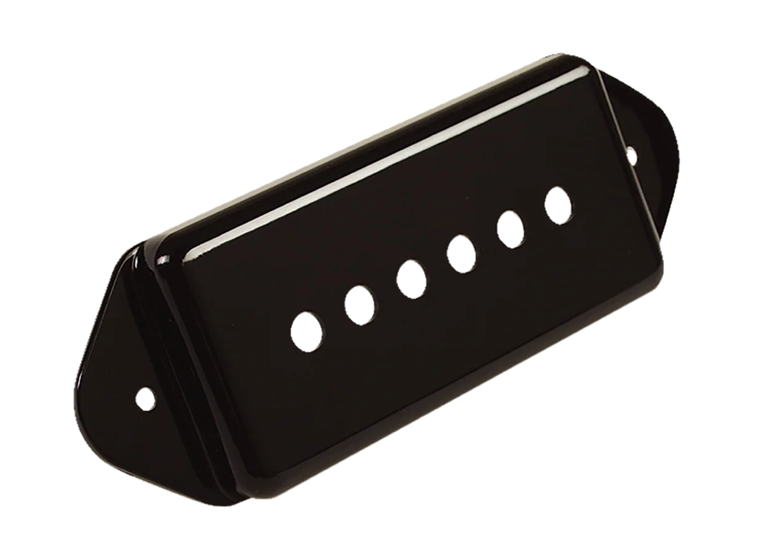 Gibson P-90 / P-100 Dogear Pickup Cover, Black