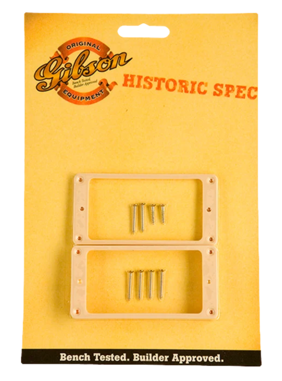 Gibson Historic Pickup Rings - 2 Pack, Cream