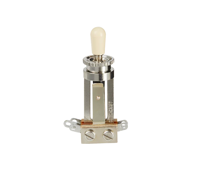 Gibson Toggle Switch, Straight-Type (Cream Cap)