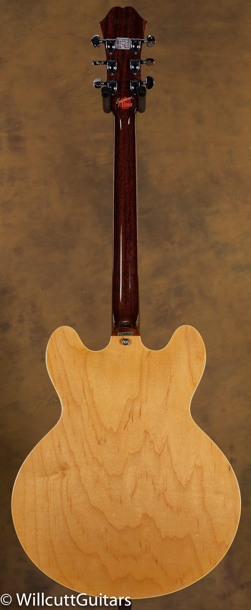 Epiphone Elitist Casino Natural - Willcutt Guitars