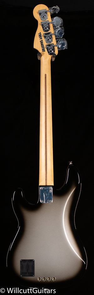 Fender Troy Sanders Precision Bass Rosewood Fingerboard Silverburst (512)