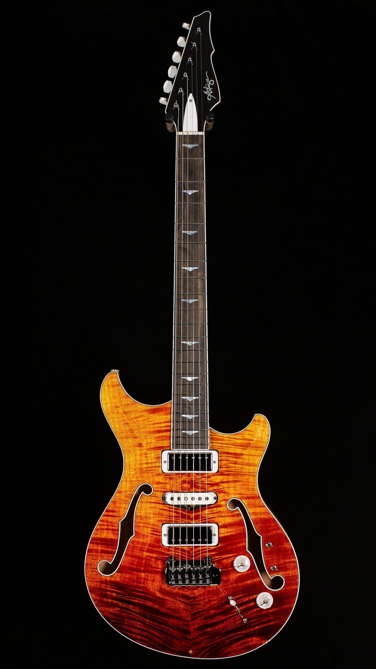 Artinger Sidewinder Hollowbody Fireburst Fade (K26)