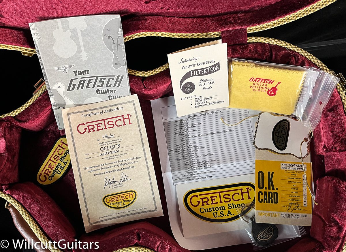 Gretsch Masterbuilt &#39;59 Duo Jet Relic Black