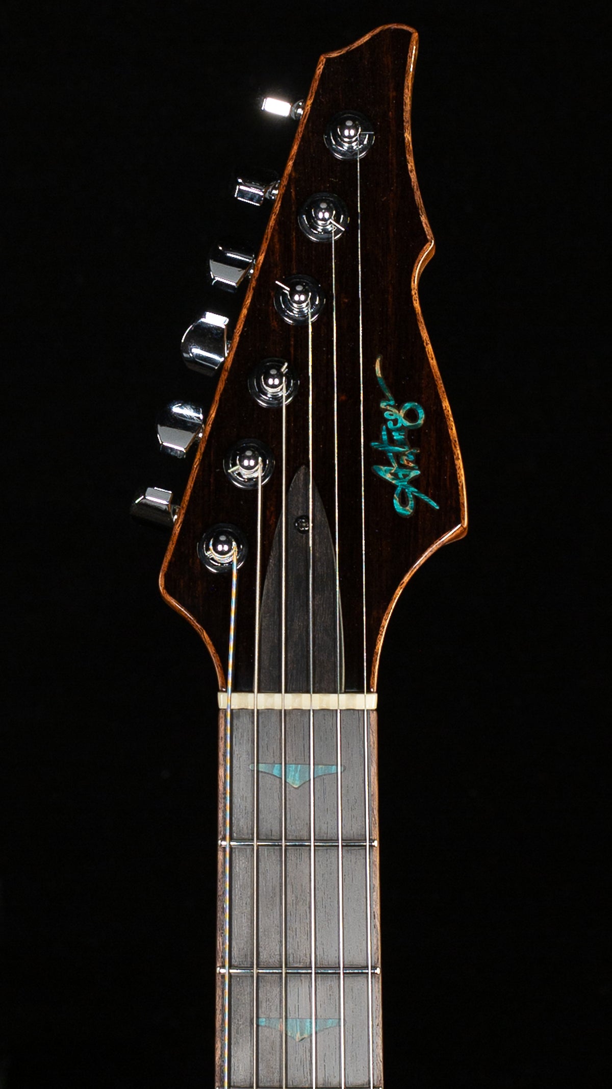 Artinger Sidewinder Hollowbody Torrified Flame Maple Top (K26)