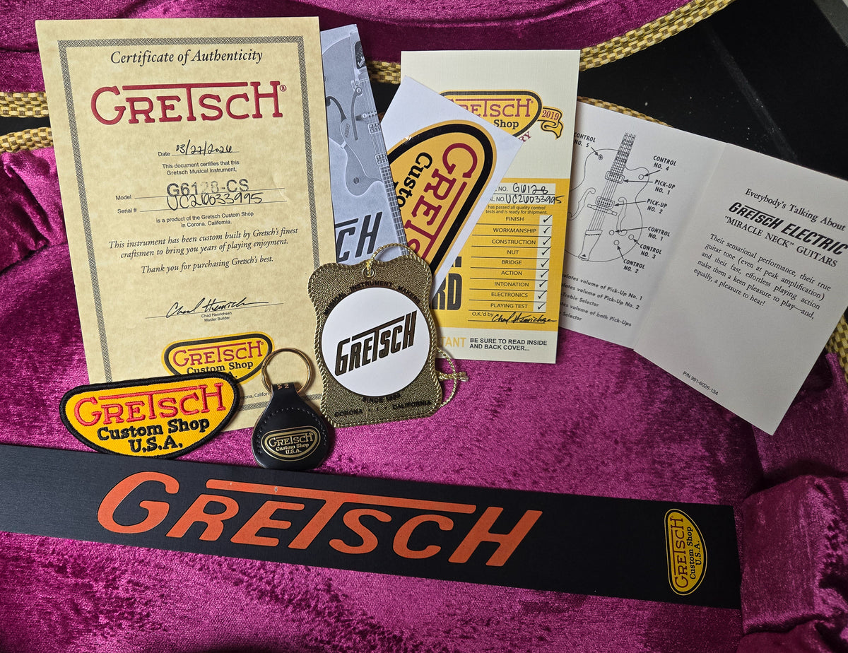 Gretsch Custom Shop Masterbuilt G6128-55 Duo Jet Relic Black (995)