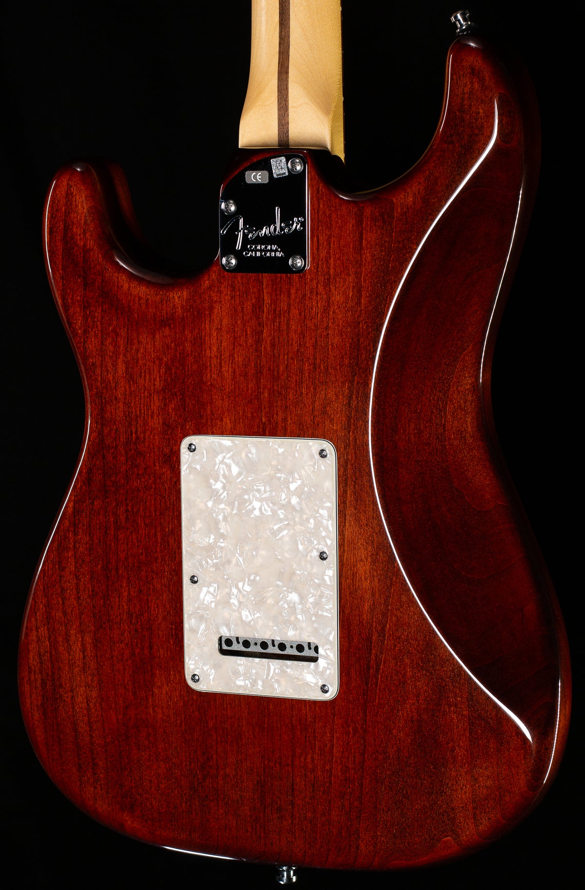 Fender American Design Brown Stain Stratocaster Rosewood (276)