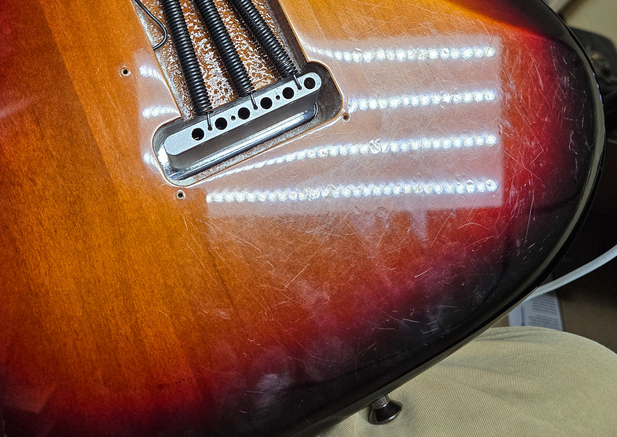 2013 Fender American Standard Stratocaster 3 Tone Sunburst Maple