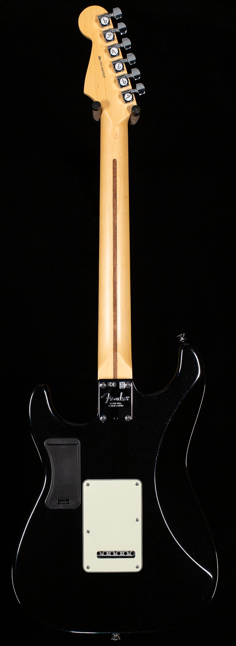 Fender American Deluxe Stratocaster Plus Mystic Black HSS Rosewood New Old Stock (537)