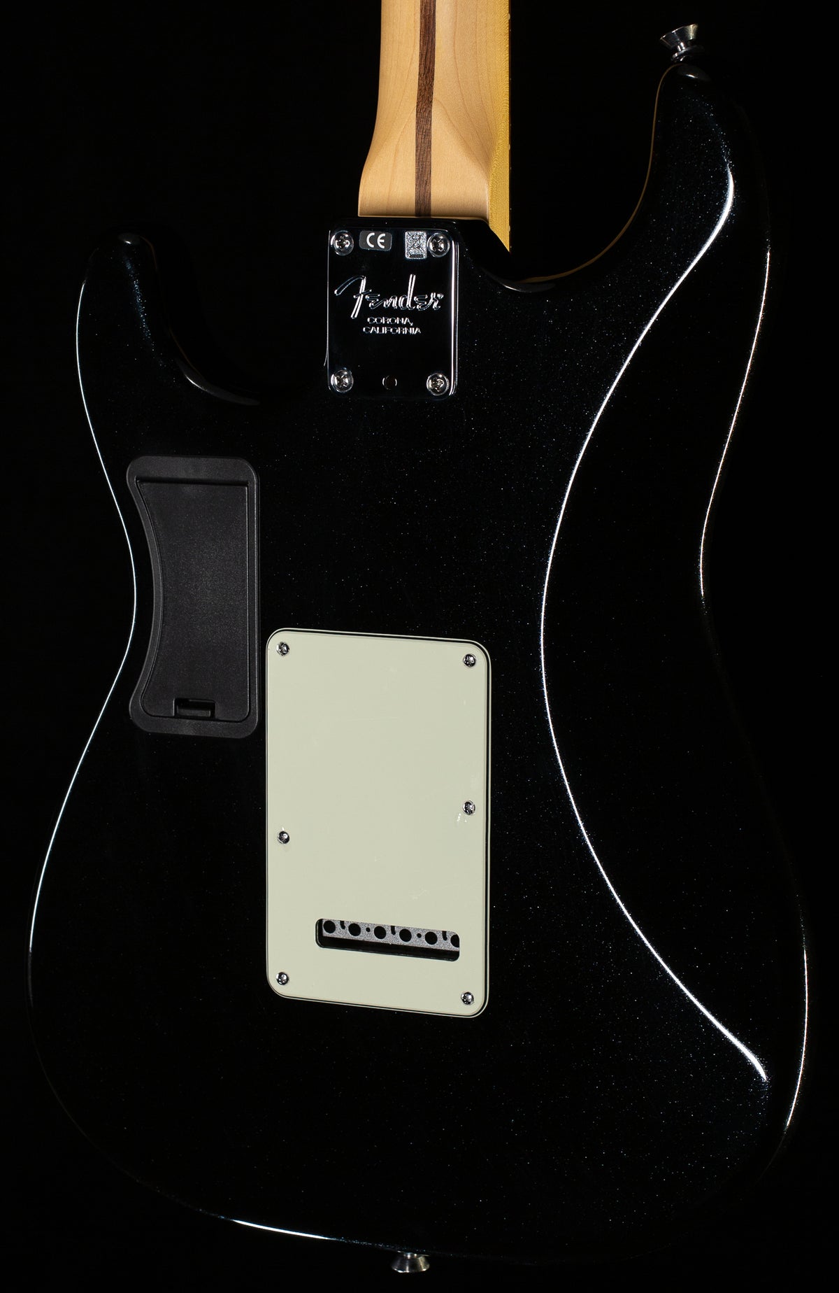 Fender American Deluxe Stratocaster Plus Mystic Black HSS Rosewood New Old Stock (537)