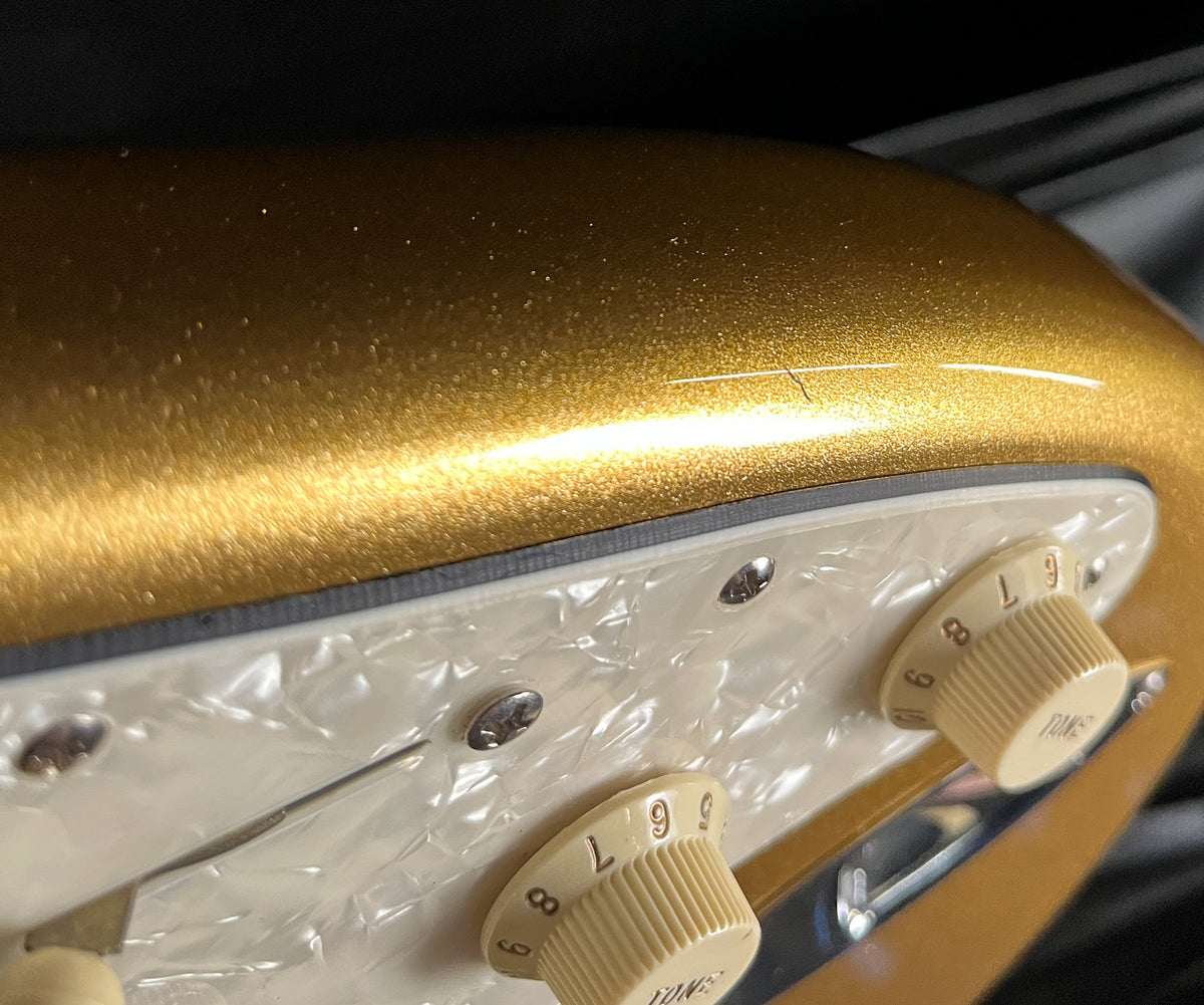 2014 Fender Limited Edition American Standard Stratocaster Mystic Aztec Gold