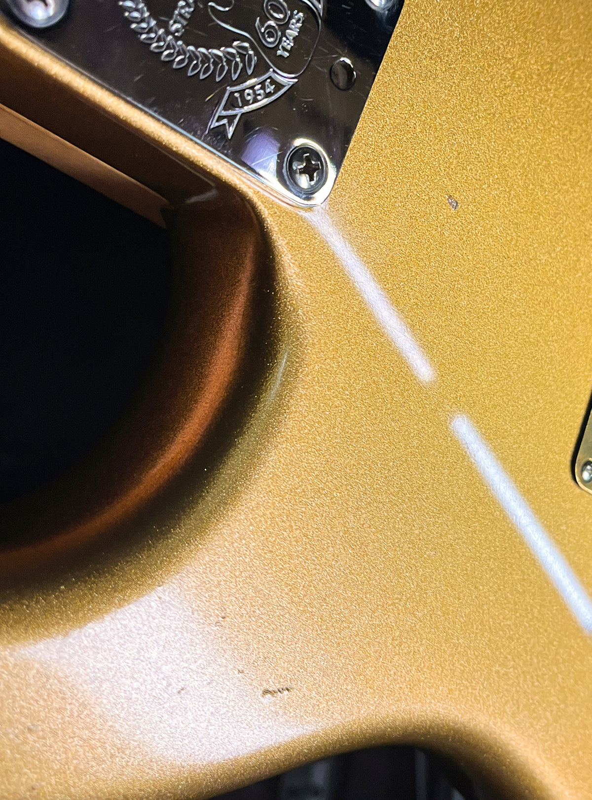 2014 Fender Limited Edition American Standard Stratocaster Mystic Aztec Gold