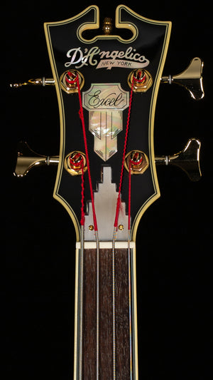 D'Angelico Excel Bass Black Fretless (444)