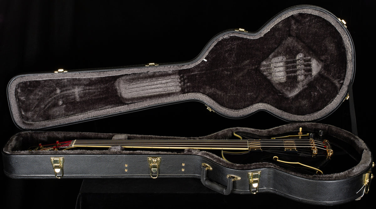 D'Angelico Excel Bass Black Fretless (444)