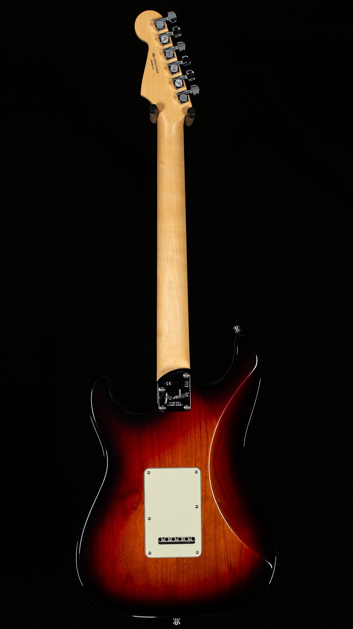 Fender American Elite Stratocaster 3-Tone Sunburst Ebony (658)