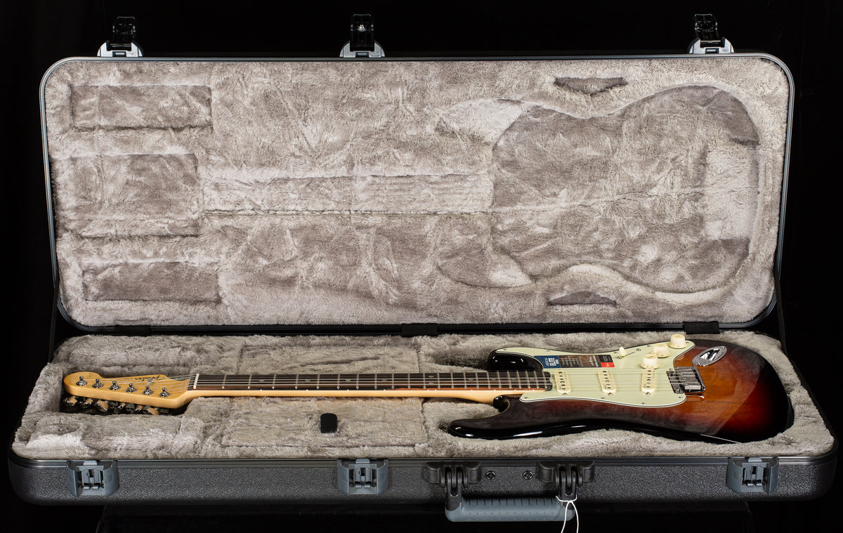 Fender American Elite Stratocaster 3-Tone Sunburst Ebony (658)