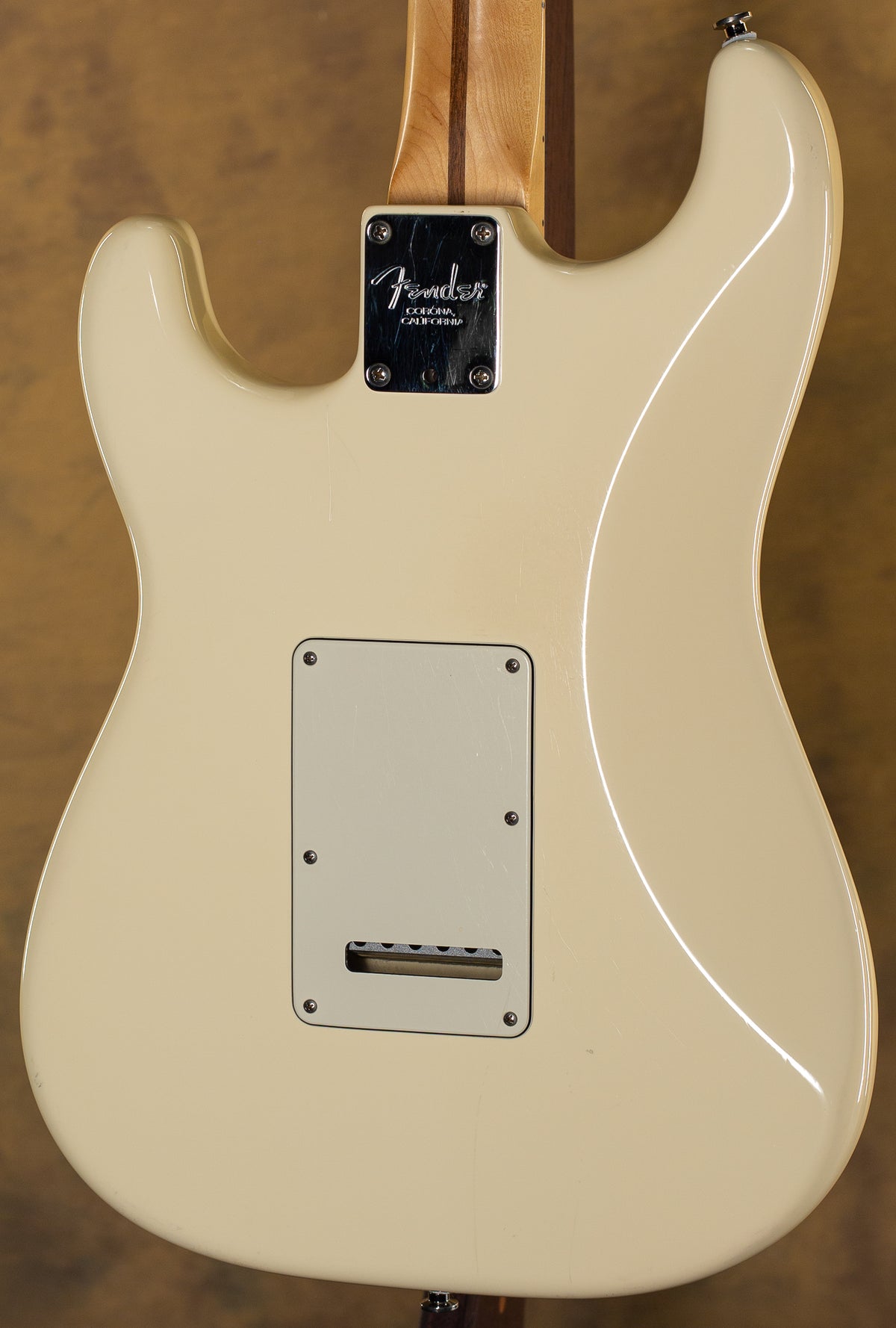 2017 Fender American Professional Stratocaster Olympic White Maple