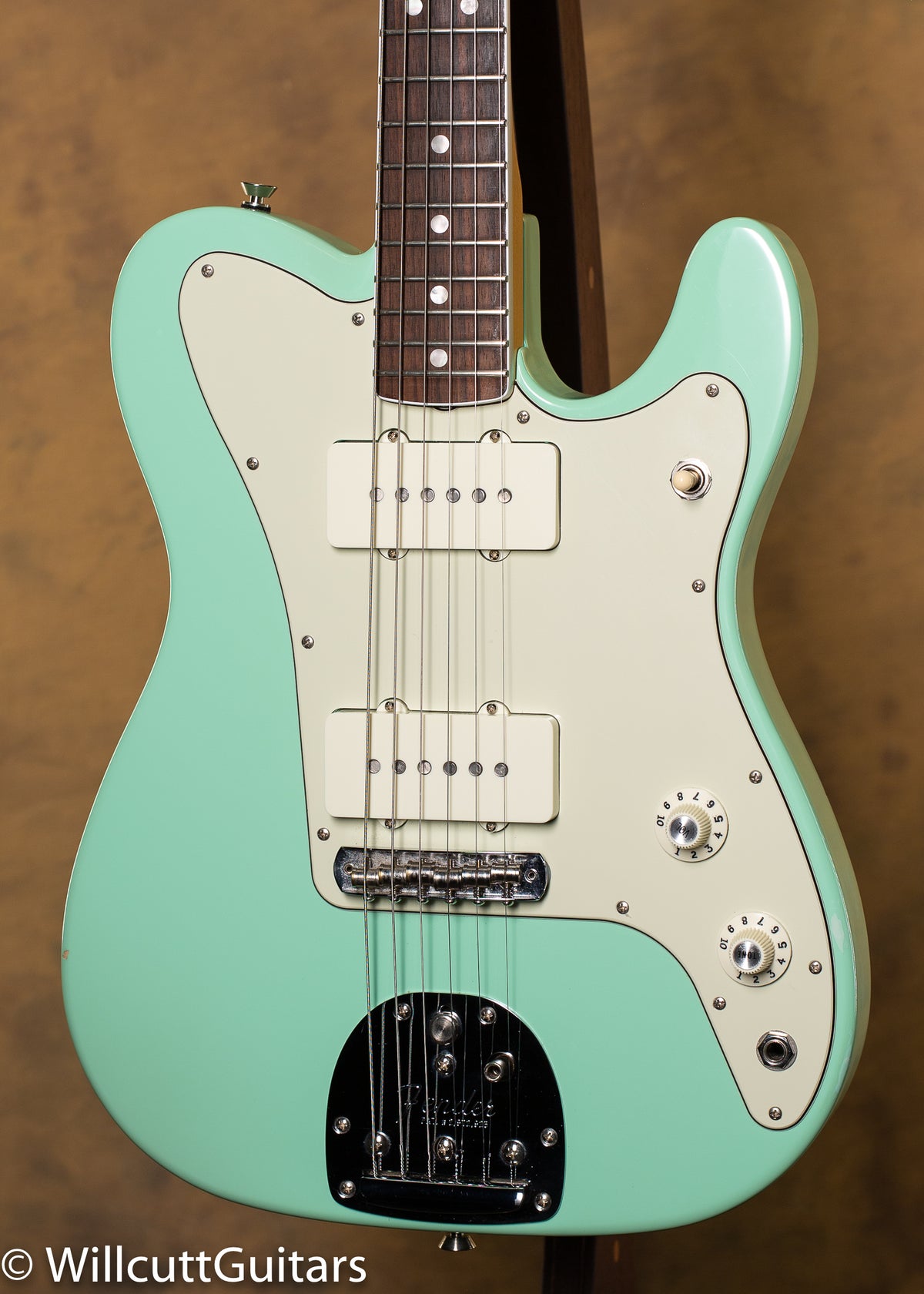 2018 Fender Limited Edition Jazz Tele Surf Green