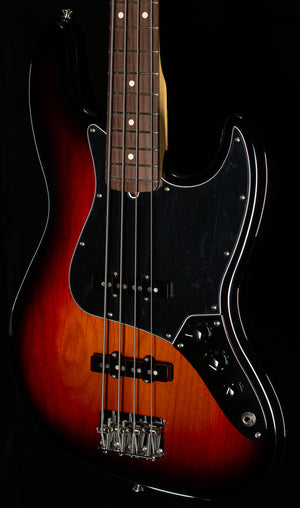 Fender American Performer Jazz Bass, Rosewood Fingerboard, 3-Color Sunburst Bass Guitar (372)