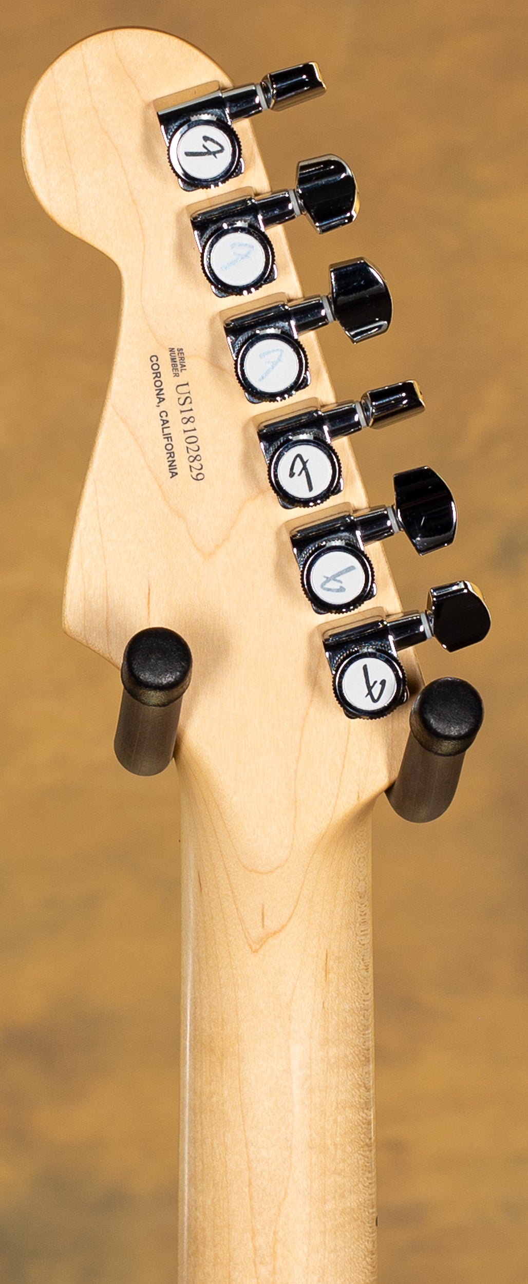 2018 Fender American Elite Stratocaster Satin Jade Pearl Metallic Fralin Split Blade