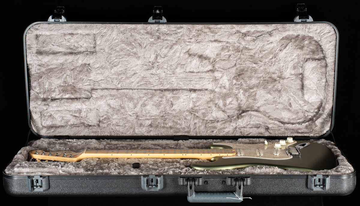 2018 Fender American Elite Stratocaster Satin Jade Pearl Metallic Fralin Split Blade