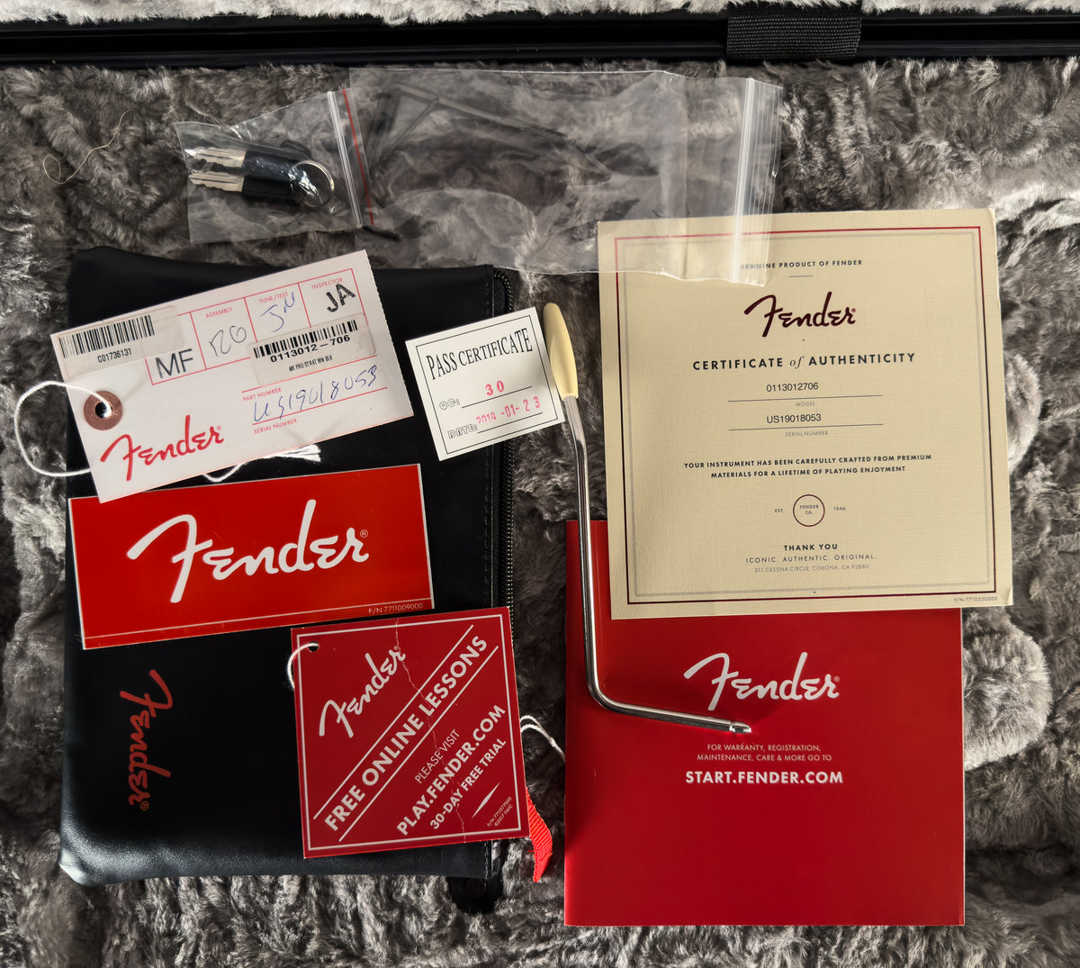 2019 Fender American Pro Stratocaster Black