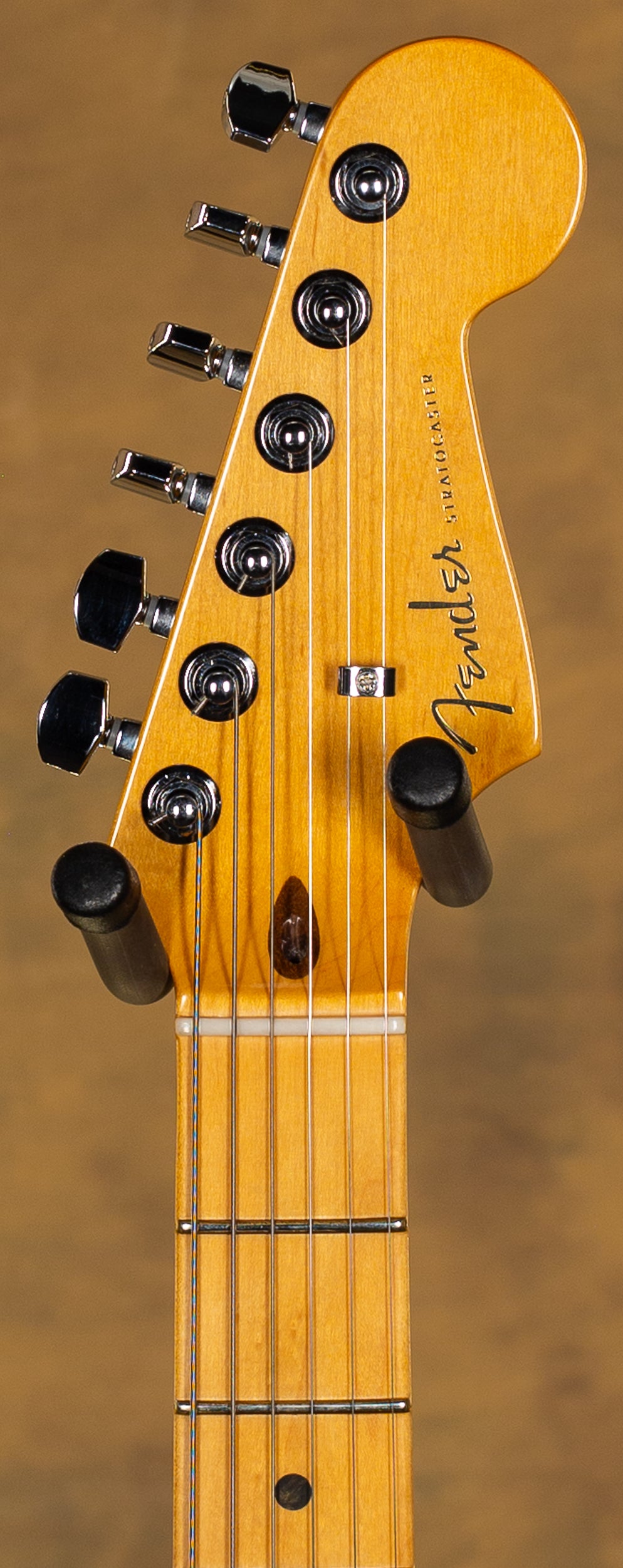 2021 Fender American Ultra Stratocaster Texas Tea Maple