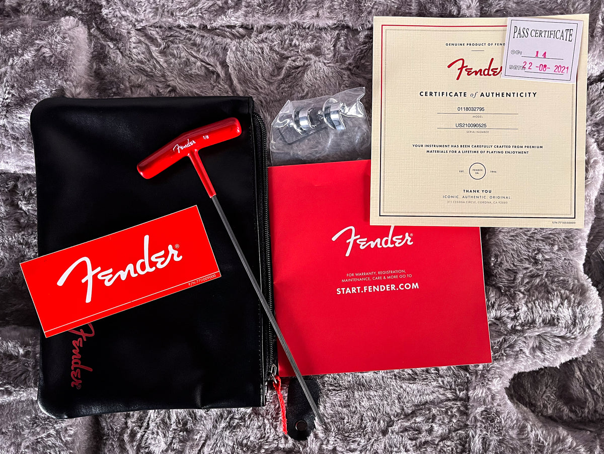 2021 Fender American Ultra Telecaster Cobra Blue Maple