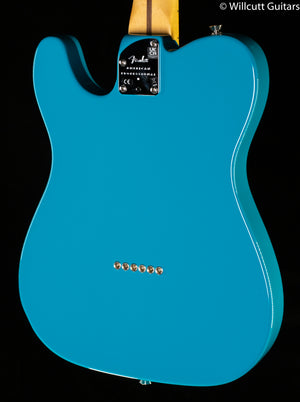 Fender American Professional II Telecaster Miami Blue Maple Fingerboard