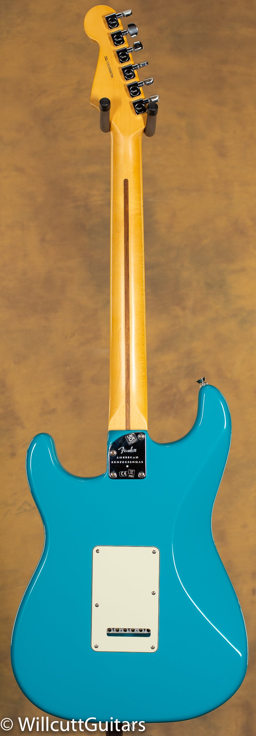 Fender American Professional II Stratocaster Miami Blue Maple