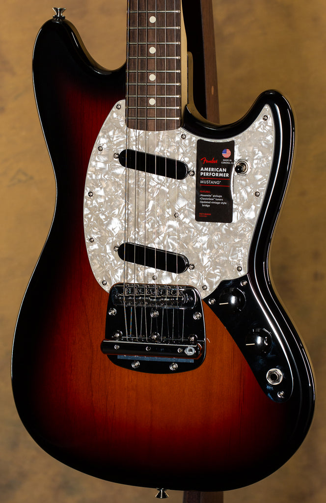 2022 Fender American Performer Mustang Sunburst - Willcutt Guitars